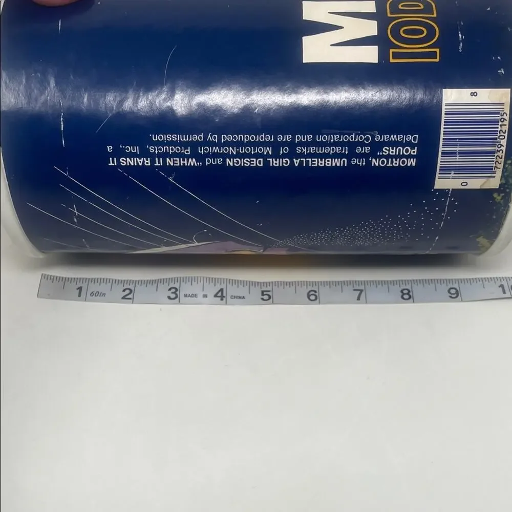 Vintage Morton Salt promotional coin bank